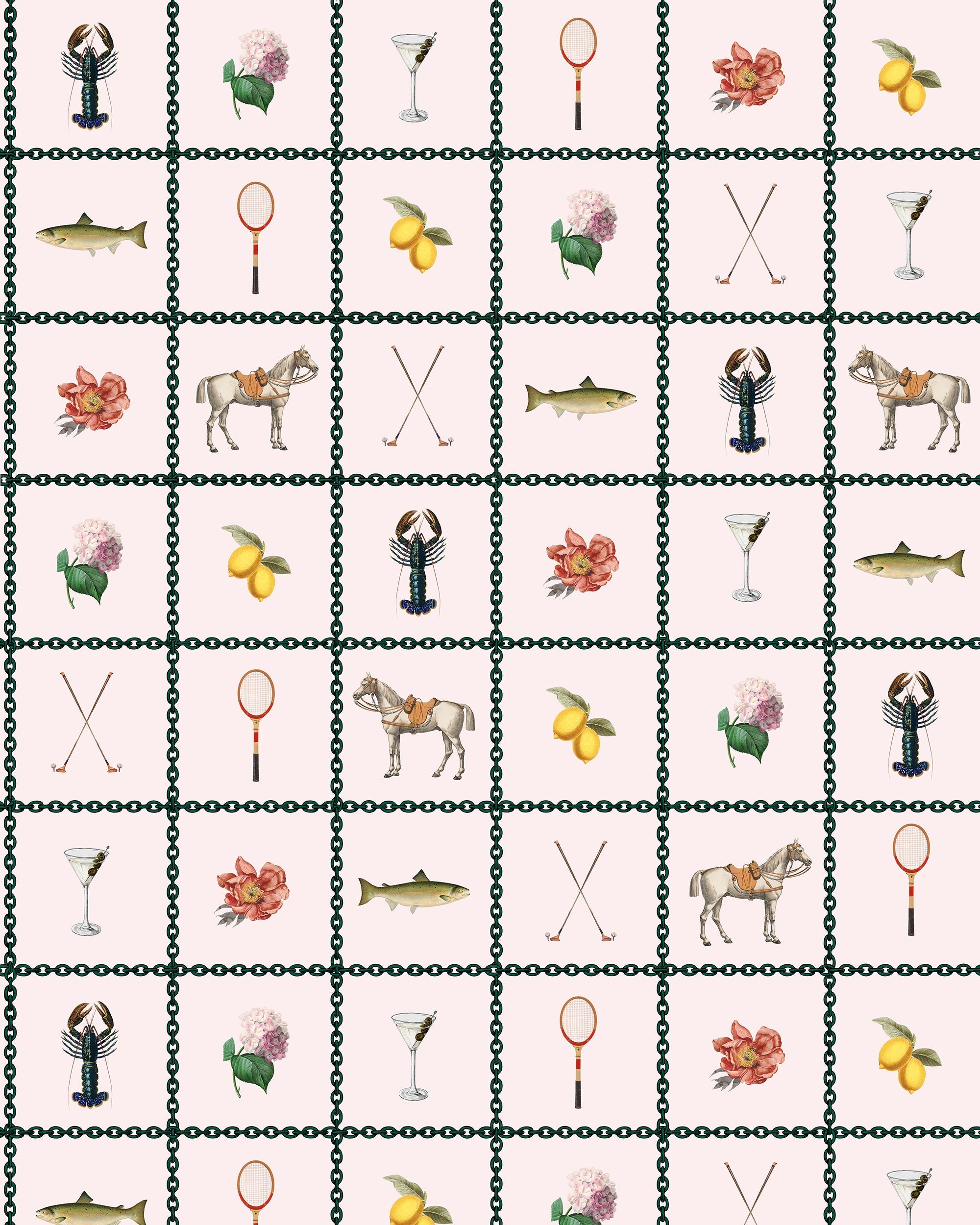 Savannah Wallpaper in Multi color - pattern number KK807_Multi_KH300 - by Katie Kime in the collection