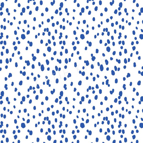 Seeing Spots Wallpaper in Cobalt color - pattern number KK17018_Cobalt_KH300 - by Katie Kime in the collection