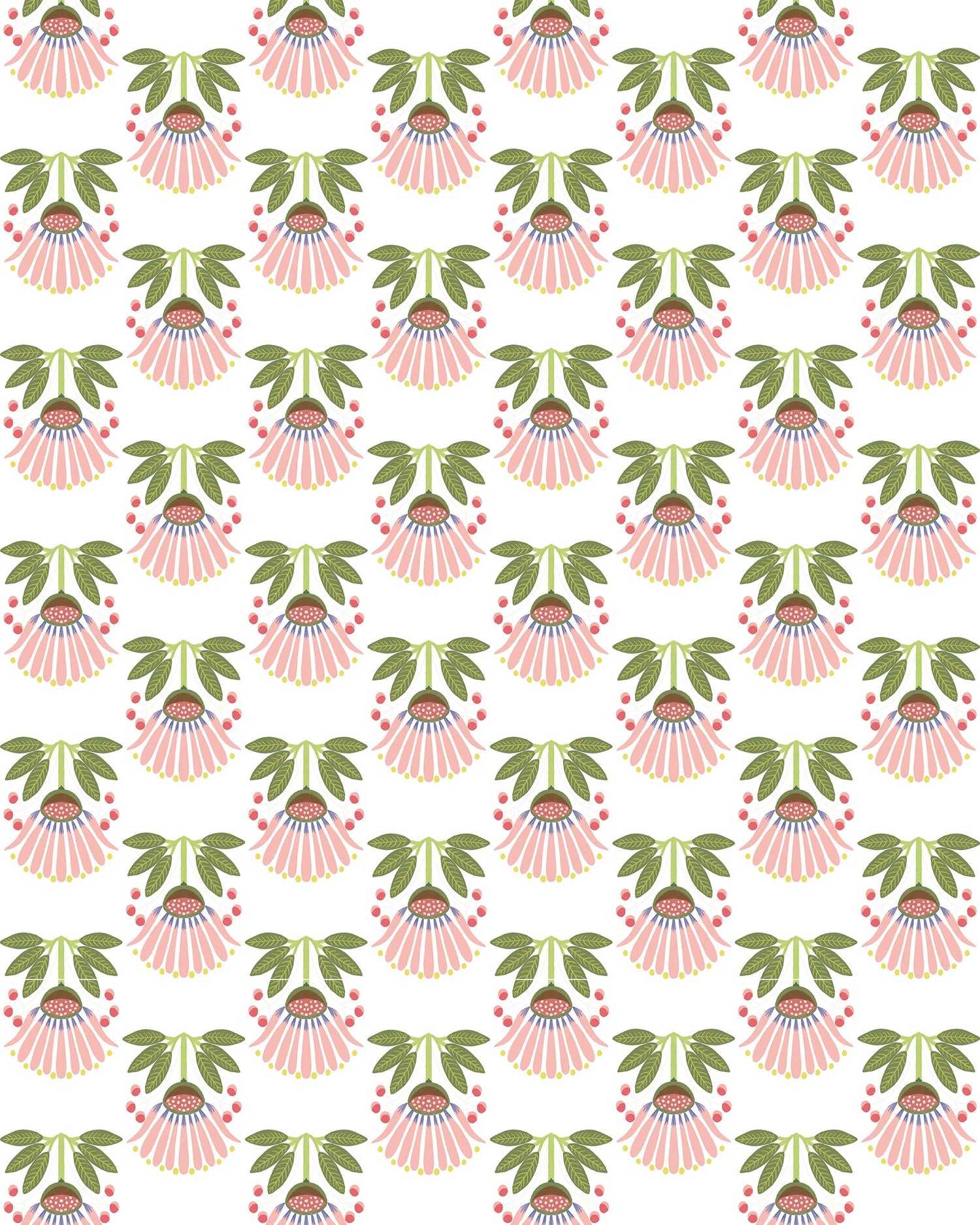 Summer Bouquet Wallpaper in multi color - pattern number KK817_Multi_KH304 - by Katie Kime in the  collection