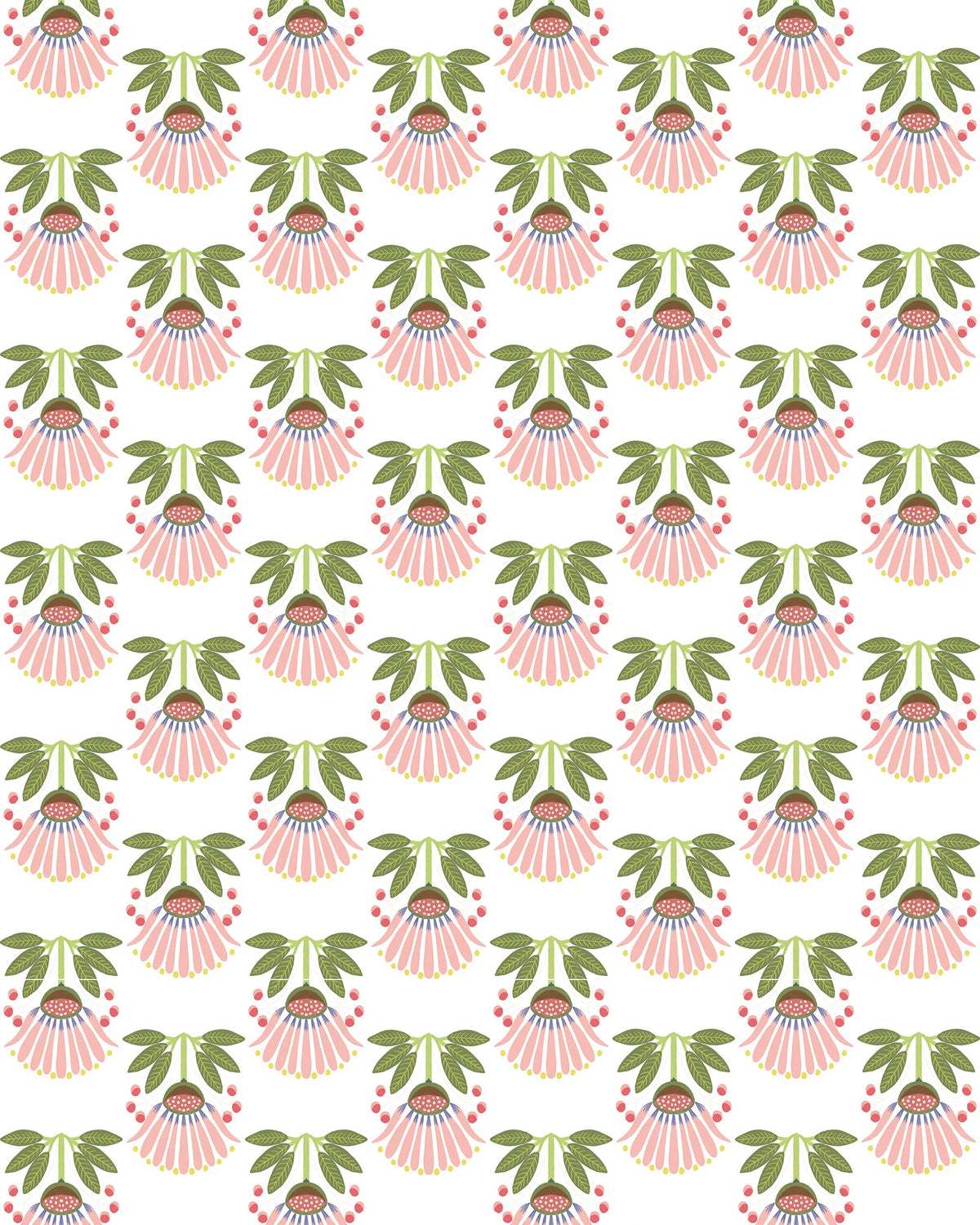 Summer Bouquet Wallpaper in Multi color - pattern number KK817_Multi_KH300 - by Katie Kime in the collection