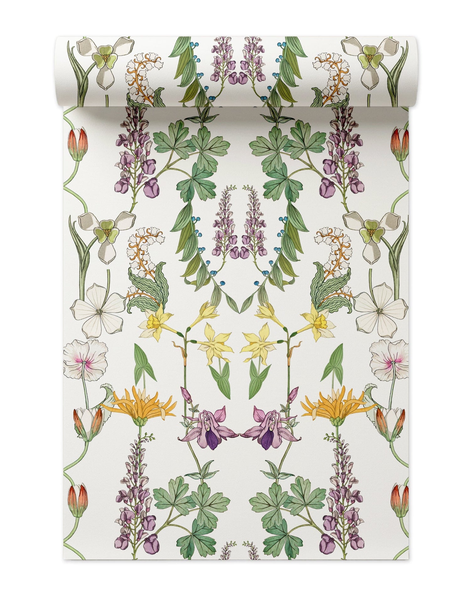 Versailles Wallpaper in white color - pattern number KK732_White_KH300 - by Katie Kime in the  collection
