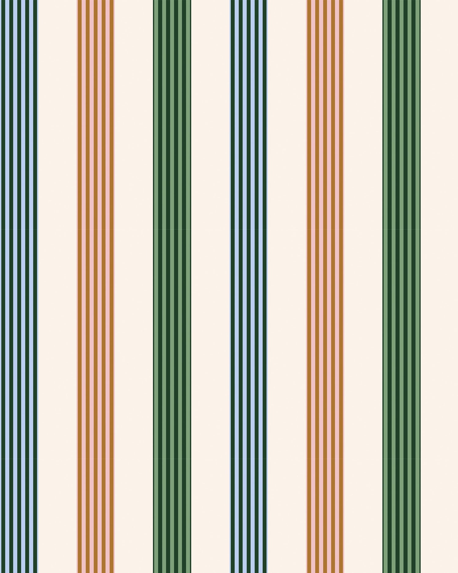 Vineyard Rows Peel and Stick Wallpaper in white color - pattern number KK858_White_KH306 - by Katie Kime in the  collection