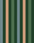 Vineyard Rows Wallpaper in hunter color - pattern number KK858_Hunter_KH300 - by Katie Kime in the  collection