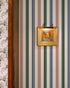 Vineyard Rows Wallpaper in White color - pattern number KK858_White_KH300 - by Katie Kime in the collection