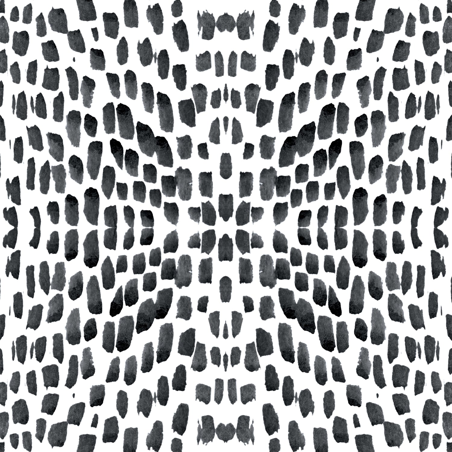 Watermarks Wallpaper in blush color - pattern number KK17056_Black_KH300 - by Katie Kime in the  collection