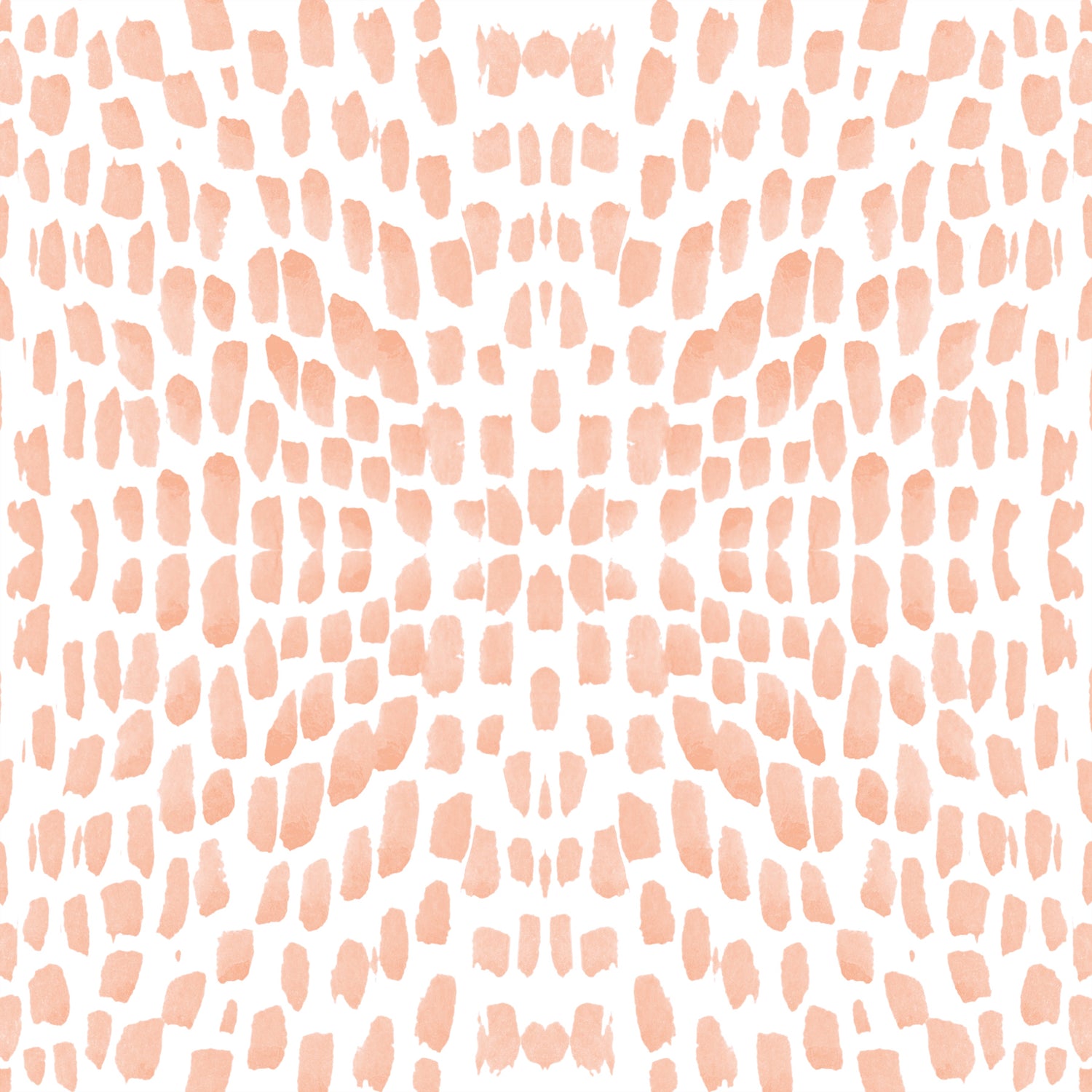 Watermarks Wallpaper in black color - pattern number KK17056_Peach_KH300 - by Katie Kime in the  collection