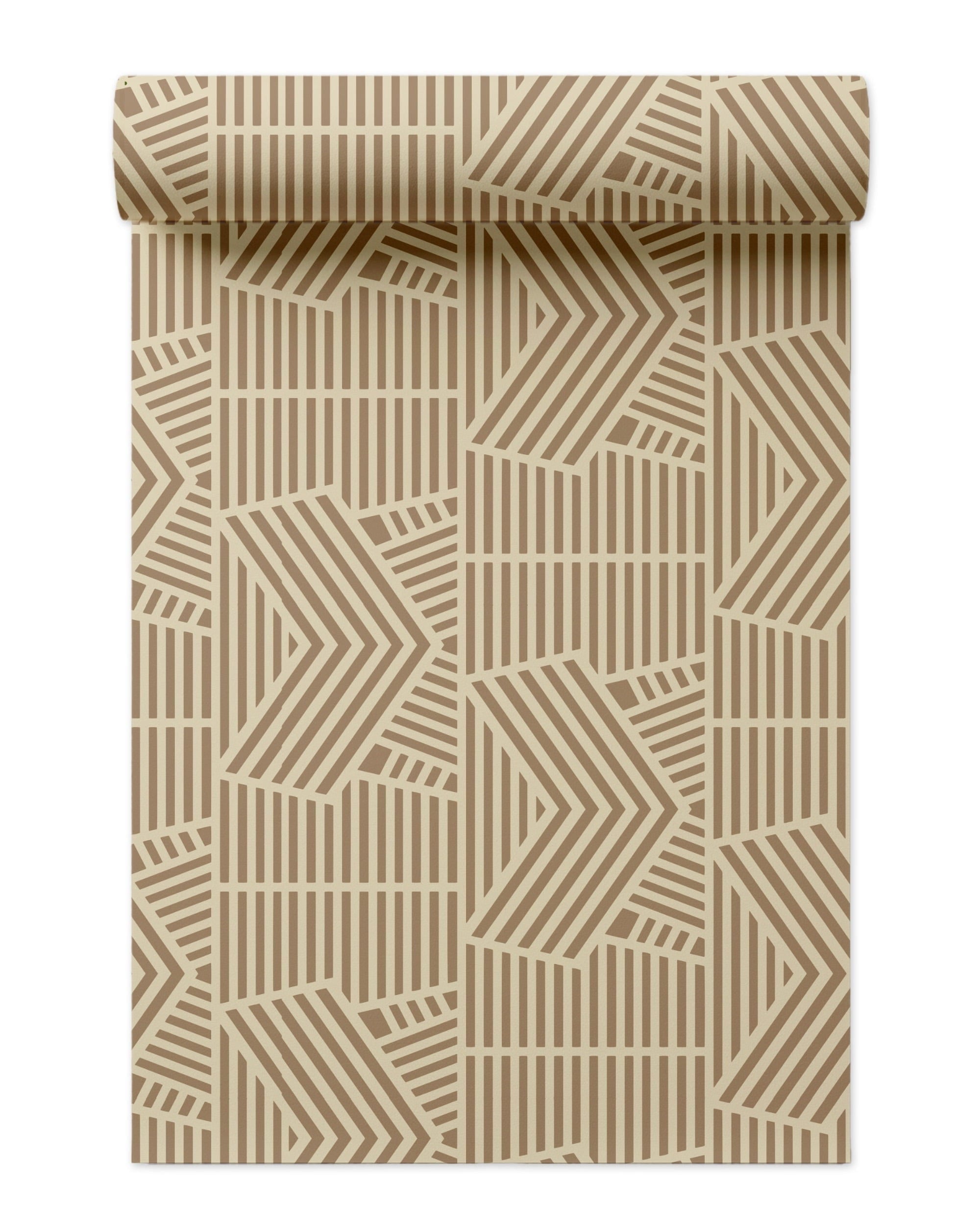 Wayfinder Wallpaper in sandal color - pattern number KK745_Sandal_KH300 - by Katie Kime in the  collection