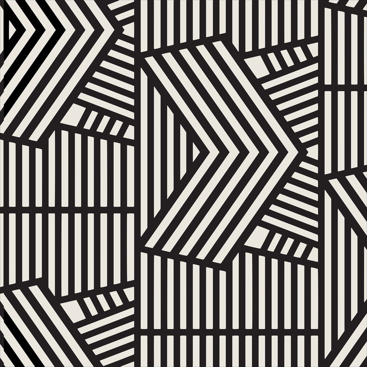 Wayfinder Wallpaper in black color - pattern number KK745_Black_KH300 - by Katie Kime in the  collection