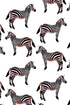 Zebras Wallpaper in Black color - pattern number KK734_KH300 - by Katie Kime in the collection