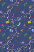 Zodiac Wallpaper in Navy color - pattern number KK787_Navy_KH300 - by Katie Kime in the collection