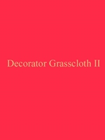 Decorator Grasscloth II