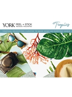 York Premium Peel and Stick Tropics Wallpaper