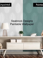 Seabrook Designs Paintable Wallpaper