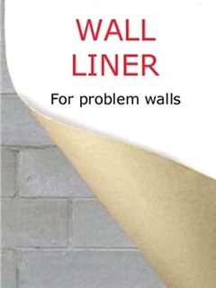  paintable wall liner covers cracks and bumps