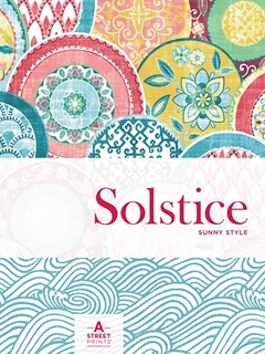 Solstice wallpaper is a popular collection from A Street Prints that celebrates the carefree joy of summer