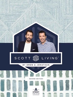Scott Living Second Edition wallpaper is a popular collection from A Street Prints by designers Drew and Jonathan Scott