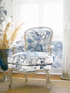 Thibaut fabrics are known for the beautiful use of color and pattern