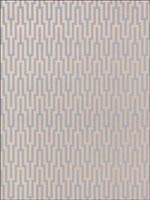 Metropolitan Fret Moonstone Wallpaper 5005891 by Schumacher Wallpaper for sale at Wallpapers To Go