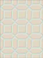 Geometric Lattices Wallpaper CA81302 by Seabrook Wallpaper for sale at Wallpapers To Go