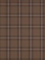 Winslow Plaid Chestnut Wallpaper T1031 by Thibaut Wallpaper for sale at Wallpapers To Go
