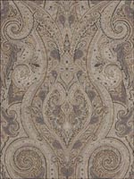 Patani Charcoal Wallpaper T1036 by Thibaut Wallpaper for sale at Wallpapers To Go