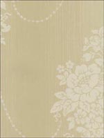 Floral Bouquets Damask Wallpaper CS40507 by Seabrook Platinum Series Wallpaper for sale at Wallpapers To Go