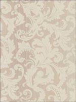 Leaf Scroll Stripes Wallpaper CS41711 by Seabrook Platinum Series Wallpaper for sale at Wallpapers To Go