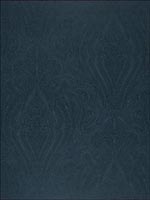 Breckenridge Paisley Lapis Wallpaper 5006241 by Schumacher Wallpaper for sale at Wallpapers To Go