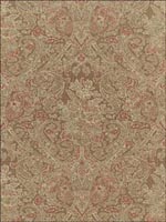 Sinclair Paisley Vicuna Wallpaper 5006251 by Schumacher Wallpaper for sale at Wallpapers To Go