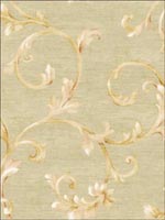 Leaf Scroll Wallpaper SE50608 by Seabrook Wallpaper for sale at Wallpapers To Go