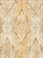 Damask Wallpaper SE51007 by Seabrook Wallpaper for sale at Wallpapers To Go