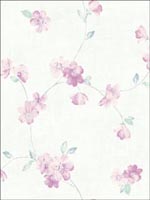 Floral Trail Wallpaper CH81601 by Pelican Prints Wallpaper for sale at Wallpapers To Go