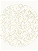 Medallion Wallpaper CH81707 by Pelican Prints Wallpaper for sale at Wallpapers To Go
