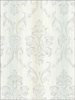 Damask Stripes Wallpaper CH81802 by Pelican Prints Wallpaper for sale at Wallpapers To Go