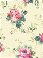 Floral Trail Wallpaper CH82201 by Pelican Prints Wallpaper for sale at Wallpapers To Go