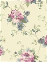 Floral Trail Wallpaper CH82209 by Pelican Prints Wallpaper for sale at Wallpapers To Go