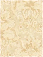 Damask Wallpaper BR30203 by Seabrook Platinum Series Wallpaper for sale at Wallpapers To Go