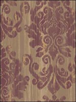Damask Wallpaper BR30809 by Seabrook Platinum Series Wallpaper for sale at Wallpapers To Go