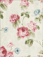 Floral Trail Wallpaper FI90101 by Seabrook Wallpaper for sale at Wallpapers To Go