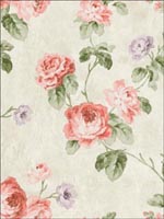 Floral Trail Wallpaper FI90105 by Seabrook Wallpaper for sale at Wallpapers To Go