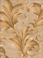 Leaves Wallpaper SA50007 by Seabrook Wallpaper for sale at Wallpapers To Go