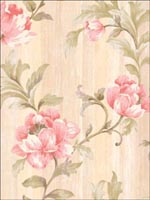 Floral Trail Wallpaper SA50901 by Seabrook Wallpaper for sale at Wallpapers To Go