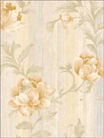 Floral Trail Wallpaper SA50902 by Seabrook Wallpaper for sale at Wallpapers To Go