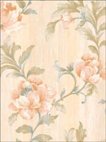 Floral Trail Wallpaper SA50904 by Seabrook Wallpaper for sale at Wallpapers To Go