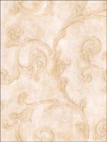 Leaf Scroll Wallpaper SA51106 by Seabrook Wallpaper for sale at Wallpapers To Go