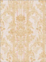Damask Stripes Wallpaper DK71403 by Seabrook Wallpaper for sale at Wallpapers To Go