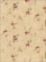 Floral Trail Wallpaper PR33807 by Norwall Wallpaper for sale at Wallpapers To Go