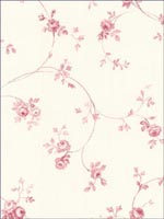 Floral Trail Wallpaper PR33825 by Norwall Wallpaper for sale at Wallpapers To Go