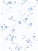Floral Trail Wallpaper PR33836 by Norwall Wallpaper for sale at Wallpapers To Go