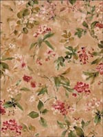 Floral Wallpaper IM40207 by Seabrook Wallpaper for sale at Wallpapers To Go